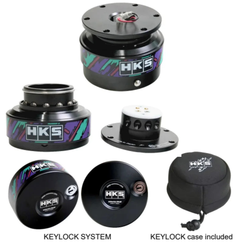 HKS Works Bell RAPFIX II Quick Release - Side View