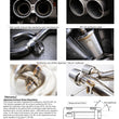Load image into Gallery viewer, HKSTUDIE EXHAUST for BMW G80/G82 Comp - Back View