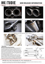 Load image into Gallery viewer, HKSTUDIE EXHAUST for BMW G80/G82 Comp - Back View