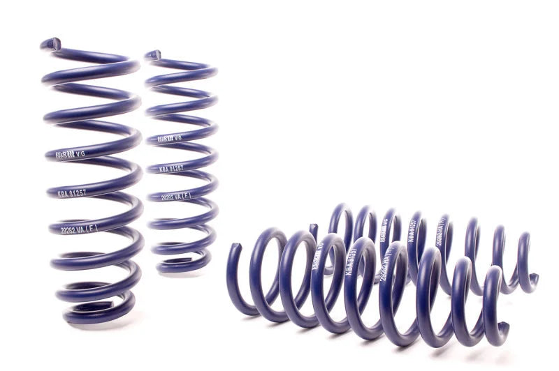 H&R 03-10 Volkswagen Touareg V6/V8 Sport Spring (w/o Air Suspension) - Back View