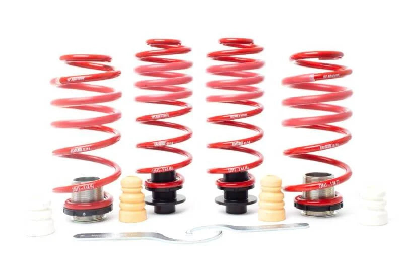 H&R 09-15 Audi A4/A5 2WD Typ B8 VTF Adjustable Lowering Springs (Incl. MRC) - Side View