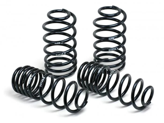 H&R 12-19 BMW 650i Convertible/650i xDrive Convertible F12 Sport Spring - Side View