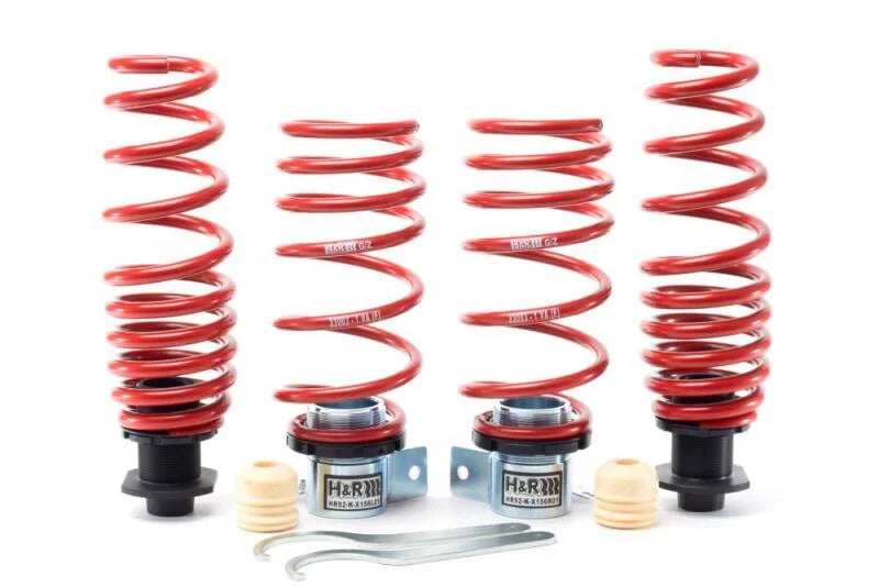 H&R 15-19 BMW M4 Cabrio F83 VTF Adjustable Lowering Springs (Incl. Adaptive M Suspension) - Side View