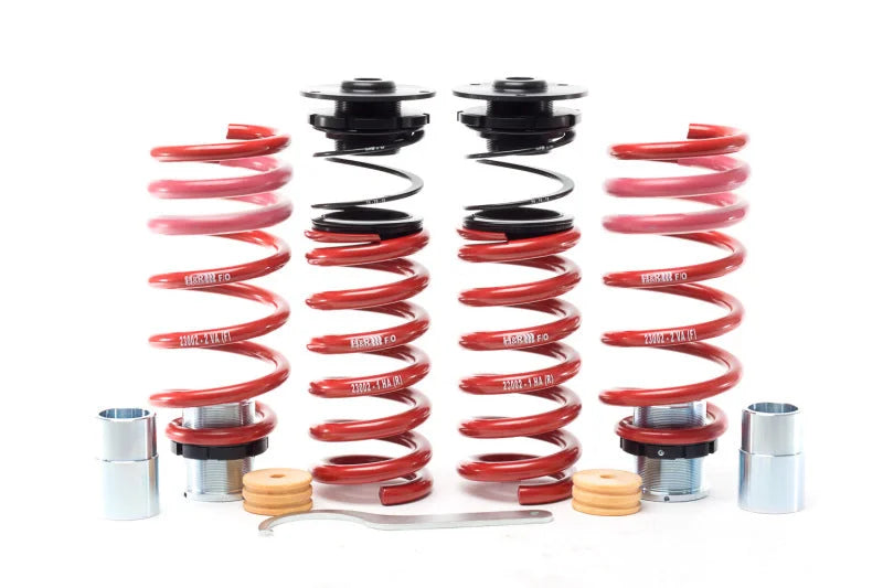 H&R 15-21 Mercedes-Benz C300 Cabrio/Sedan W205 VTF Adjustable Lowering Springs (Non AWD) - Back View