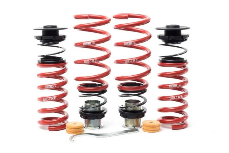 H&R 15-21 Mercedes-Benz C43 AMG Coupe W205 VTF Adjustable Lowering Springs (w/AMG Ride Control) - Side View