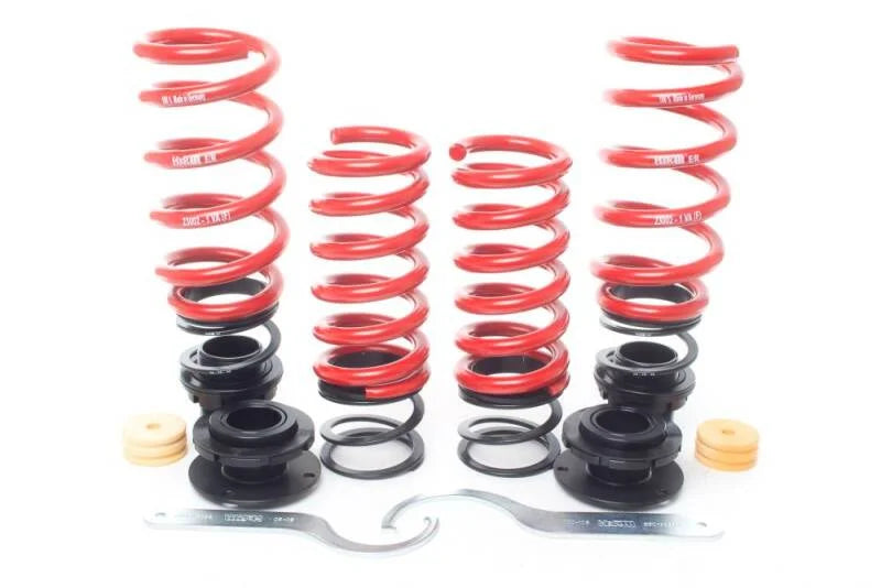 H&R 15-21 Mercedes-Benz C63 AMG Coupe C205 VTF Adjustable Lowering Springs (w/AMG Ride Control) - Side View
