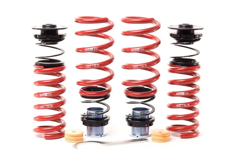 H&R 15-21 Mercedes-Benz C63 AMG Sedan W205 VTF Adjustable Lowering Springs (w/AMG Ride Control) - Side View
