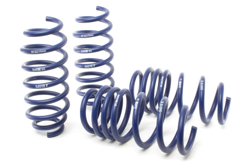 H&R 17-19 Tesla Model 3 Long Range (RWD) Sport Spring (Non Air Susp.) - Side View