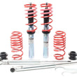 Load image into Gallery viewer, H&amp;R 19-22 Volkswagen Jetta S/SE/SEL/SEL Premium/R-Line 1.4T MK7 Street Perf. Coil Over - Side View