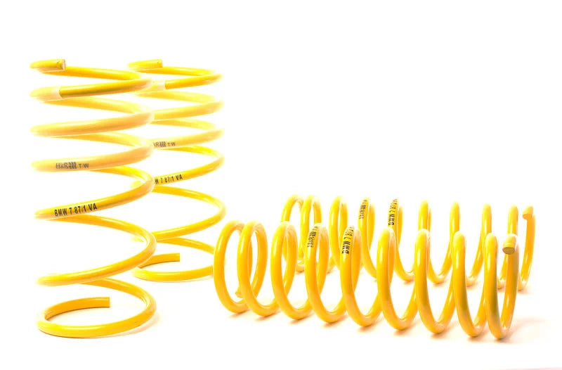 H&R 88-94 BMW 735i/740i E32 Sport Spring (After 9/1/88 & w/o Self-Leveling) - Back View