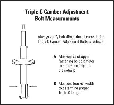 H&R TC114 Triple Camber Adjustment Bolts - 14mm - Main Product View