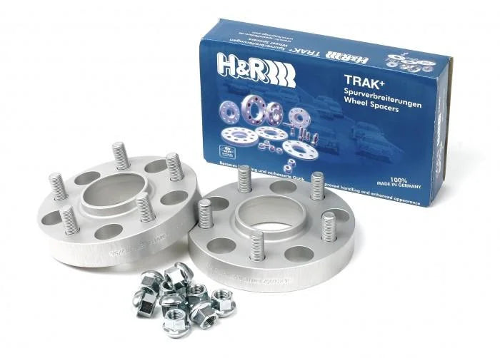 H&R Trak+ 7mm DR Spacer Bolt Pattern 5/130 CB 71.6mm Bolt Thread 14x1.5 - Back View