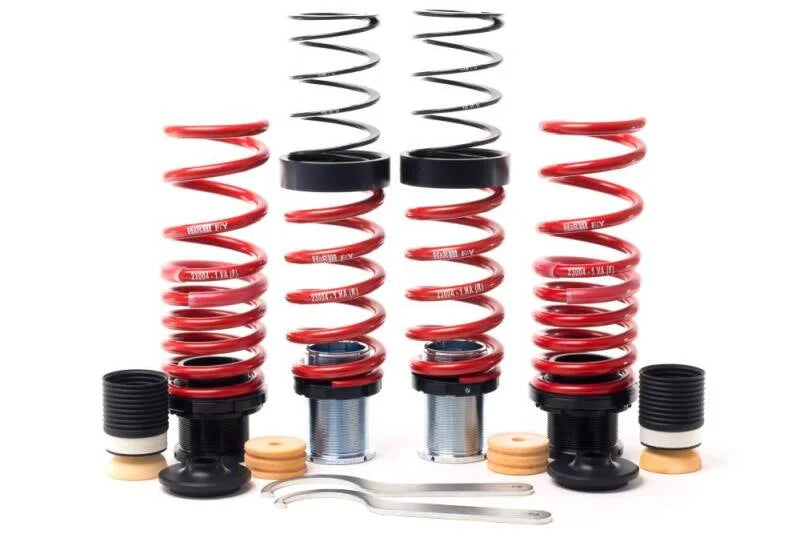 H&R VTF Adjustable Lowering Springs (w/o Adaptive Suspension) fits 2017-2018, 2020-2023 Audi R8 V10 - Side View