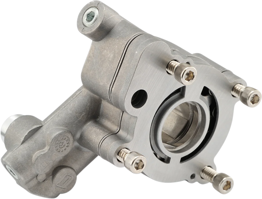 HV/HP Oil Pump - Twin Cam DragSpecialties 86630 - Side View