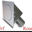 Load image into Gallery viewer, Hagan Street Rod Round Fuel Door  Flat Surfaces 45RF