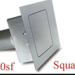 Load image into Gallery viewer, Hagan Street Rod Square Fuel Door  Flat Surfaces 90SF