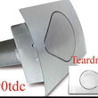 Load image into Gallery viewer, Hagan Street Rod Teardrop Fuel Door  Curved Surface 90TDC