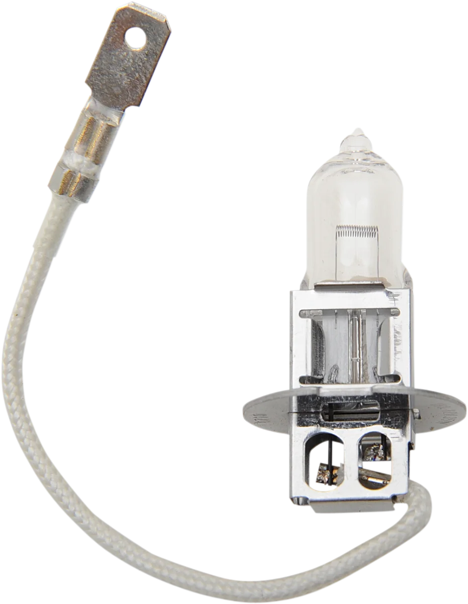 Halogen Bulb - H7 - 55 W - Super White DragSpecialties H7-55E - Side View