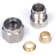 Load image into Gallery viewer, Haltech 1/4in Stainless Steel Weld-On Kit w/Nut &amp; Ferrule