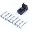 Load image into Gallery viewer, Haltech 8 Pin TYCO Black Plug &amp; Pins