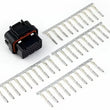 Load image into Gallery viewer, Haltech AMP 34 Pin Key 2 4 Row Superseal Connector Plug &amp; Pins