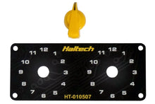 Load image into Gallery viewer, Haltech Dual Switch Panel Kit w/Yellow Knob - Main Product View