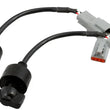 Load image into Gallery viewer, Haltech Dual Switch Panel Kit w/Yellow Knob - Detail View