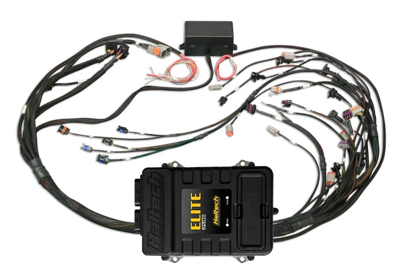 Haltech Elite 2500 Terminated Harness ECU Kit w/EV1 Injector Connectors - Main Product View