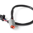 Load image into Gallery viewer, Haltech Elite CAN Cable DTM-4 to 8 Pin Black Tyco 150mm (6in)