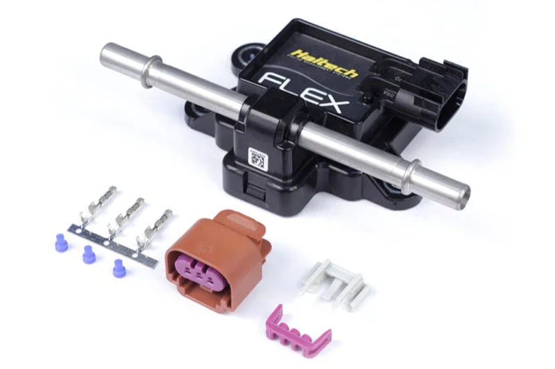 Haltech Flex Fuel Composition Sensor for 3/8 (GM Spring Lock) Fittings w/Plug & Pins - Main Product View