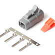 Load image into Gallery viewer, Haltech Male Deutsch DTM-4 Connector 7.5 Amp Plug &amp; Pins
