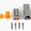 Load image into Gallery viewer, Haltech Matching Set of Deutsch DTP-2 Connectors (25 Amp) Plug &amp; Pins