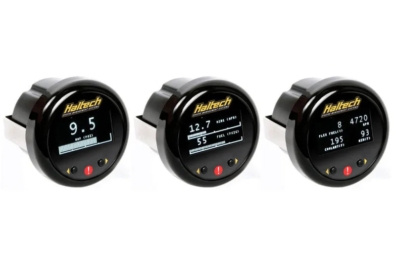 Haltech OLED 2in/52mm CAN Gauge - Side View