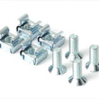 Load image into Gallery viewer, Haltech Platinum ECU Rail-Type Mounts &amp; Screws - Pack of 4