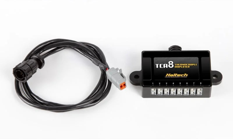 Haltech TCA8 Eight Channel Thermocouple Amplifier - Side View