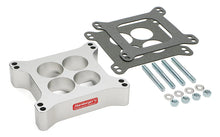 Load image into Gallery viewer, Hamburger&#39;s Performance Holley 4BBL Carb. Spacer; Std. Manifold; 1-1/2 in. Tall; Tapered Port-Billet 3208