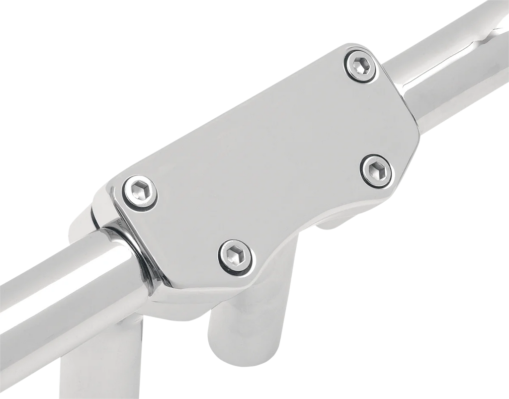 Handlebar Clamp - Buffalo - Smooth DragSpecialties 290651 - Side View