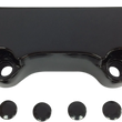 Load image into Gallery viewer, Handlebar Clamp - Scalloped - Black DragSpecialties 03-0107SB - Main Product View