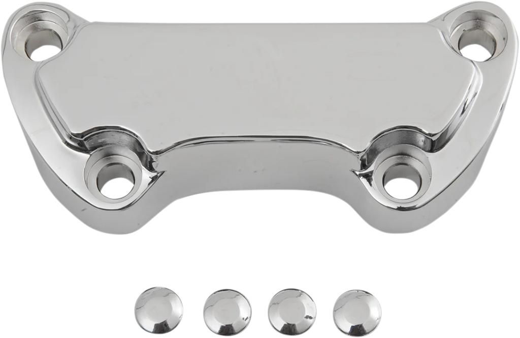 Handlebar Clamp - Scalloped DragSpecialties 03-0107SPC - Main Product View