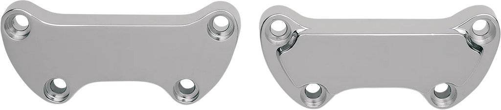 Handlebar Clamp - Scalloped DragSpecialties 03-0107SPC - Side View