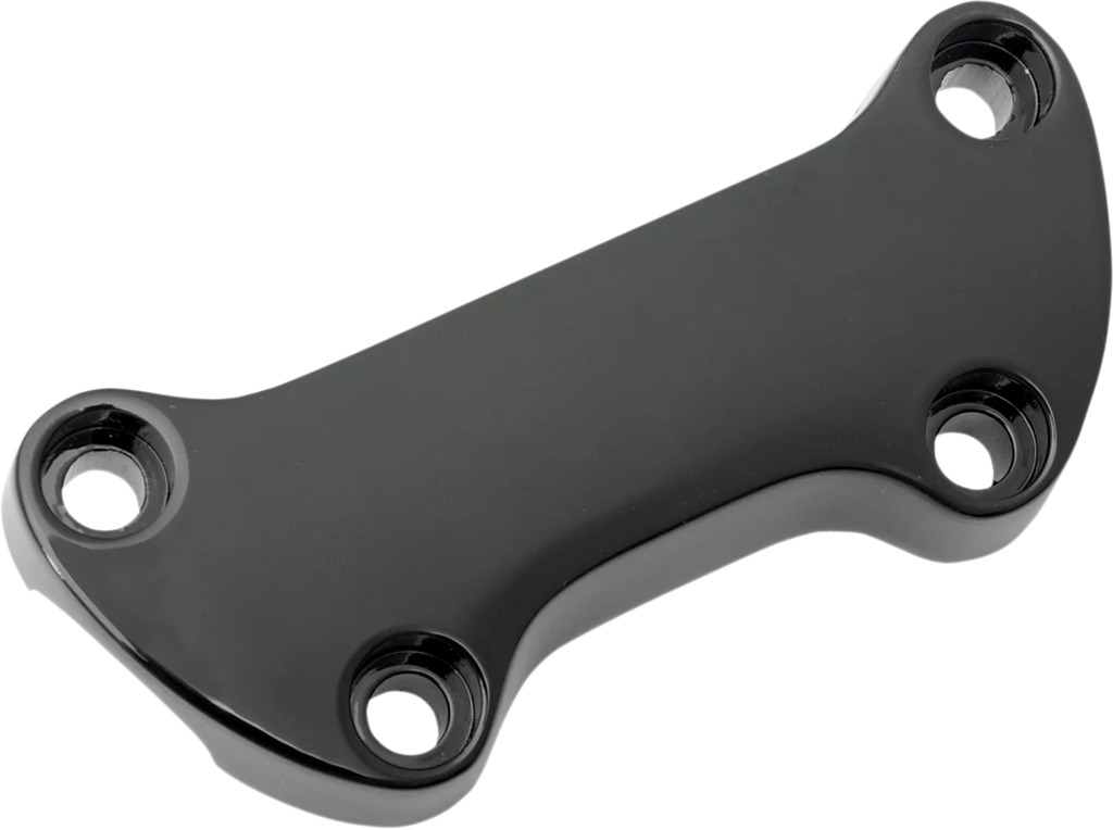 Handlebar Clamp - Smooth - Black DragSpecialties 03-0607-NU - Main Product View