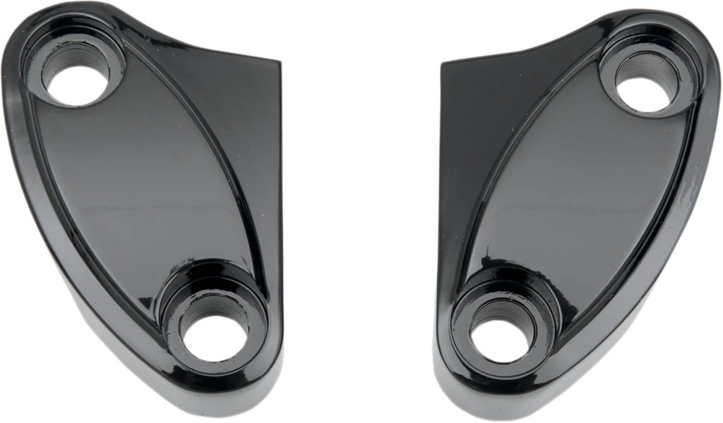 Handlebar Clamp - Two-Piece - Black DragSpecialties 57-6029AB - Main Product View