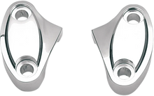 Load image into Gallery viewer, Handlebar Clamp - Two-Piece - Black DragSpecialties 57-6029AB - Side View