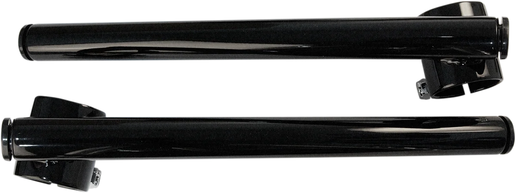 Handlebar - Clip-On - 41 mm - Dimpled - Black