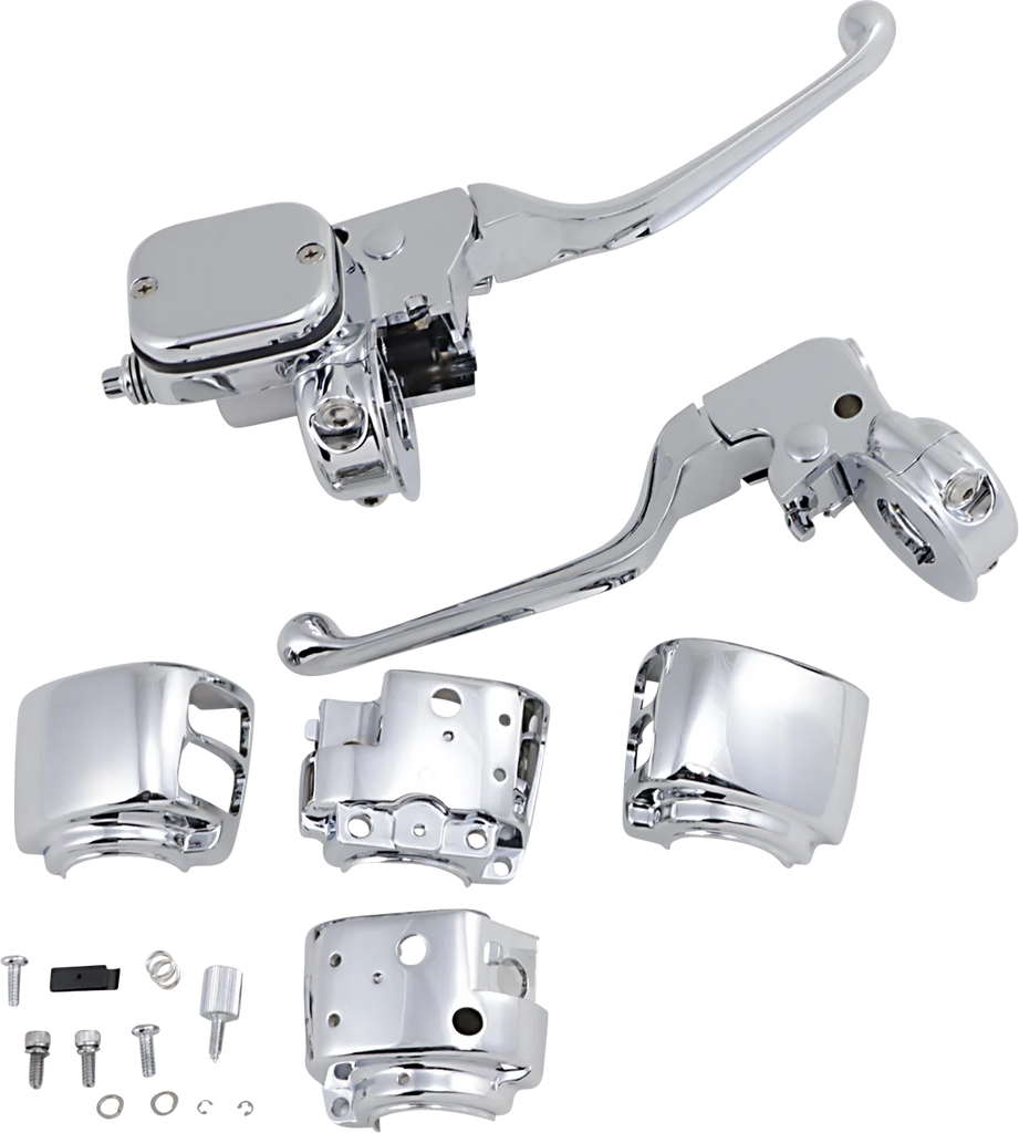 Handlebar Controls - 11/16" Master Cylinder - '96 - '11 DragSpecialties H07-0751A - Main Product View