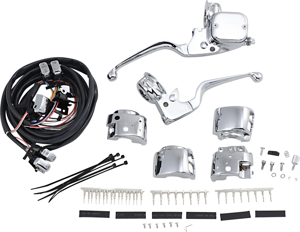 Handlebar Controls - 11/16" Master Cylinder - '96 - '11 DragSpecialties H07-0751AK - Main Product View