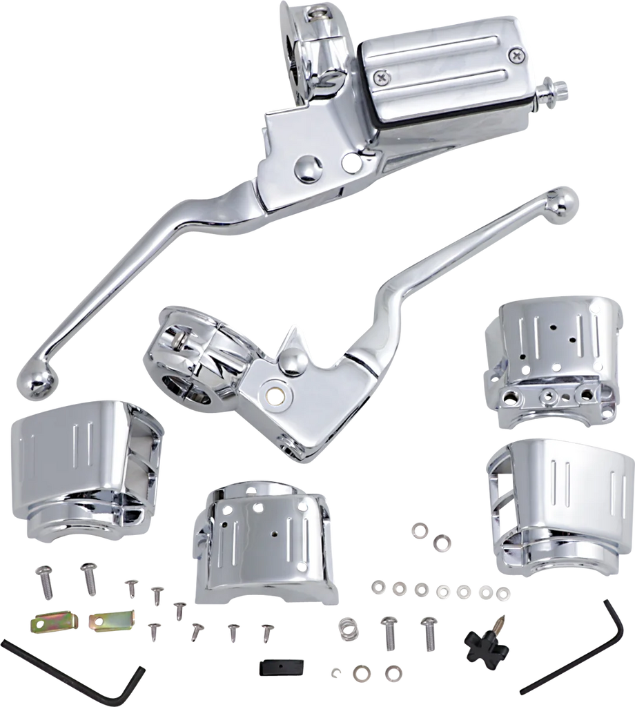 Handlebar Controls - 11/16" Master Cylinder DragSpecialties 07-543NU - Main Product View
