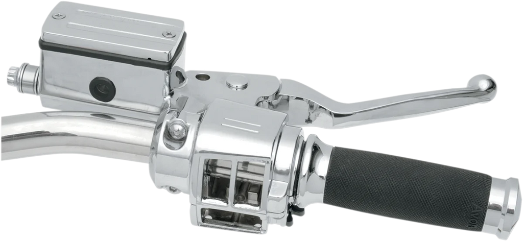 Handlebar Controls - 11/16" Master Cylinder DragSpecialties 07-543NU - Side View