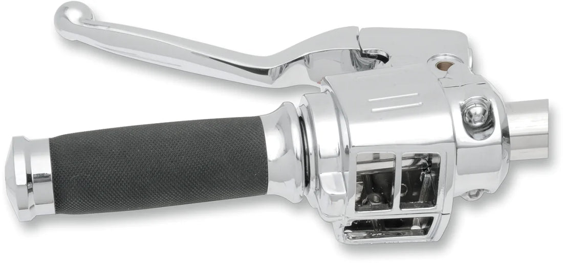 Handlebar Controls - 11/16" Master Cylinder DragSpecialties 07-543NU - Back View