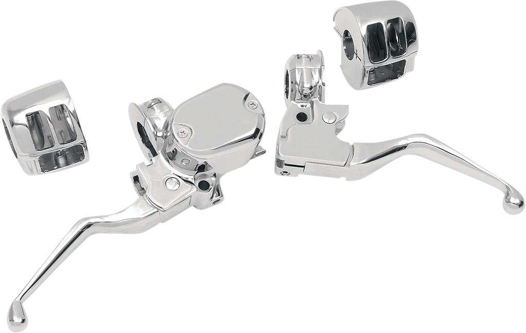 Handlebar Controls - 1/2" Master Cylinder - '04 - '13 XL DragSpecialties 053263 - Main Product View